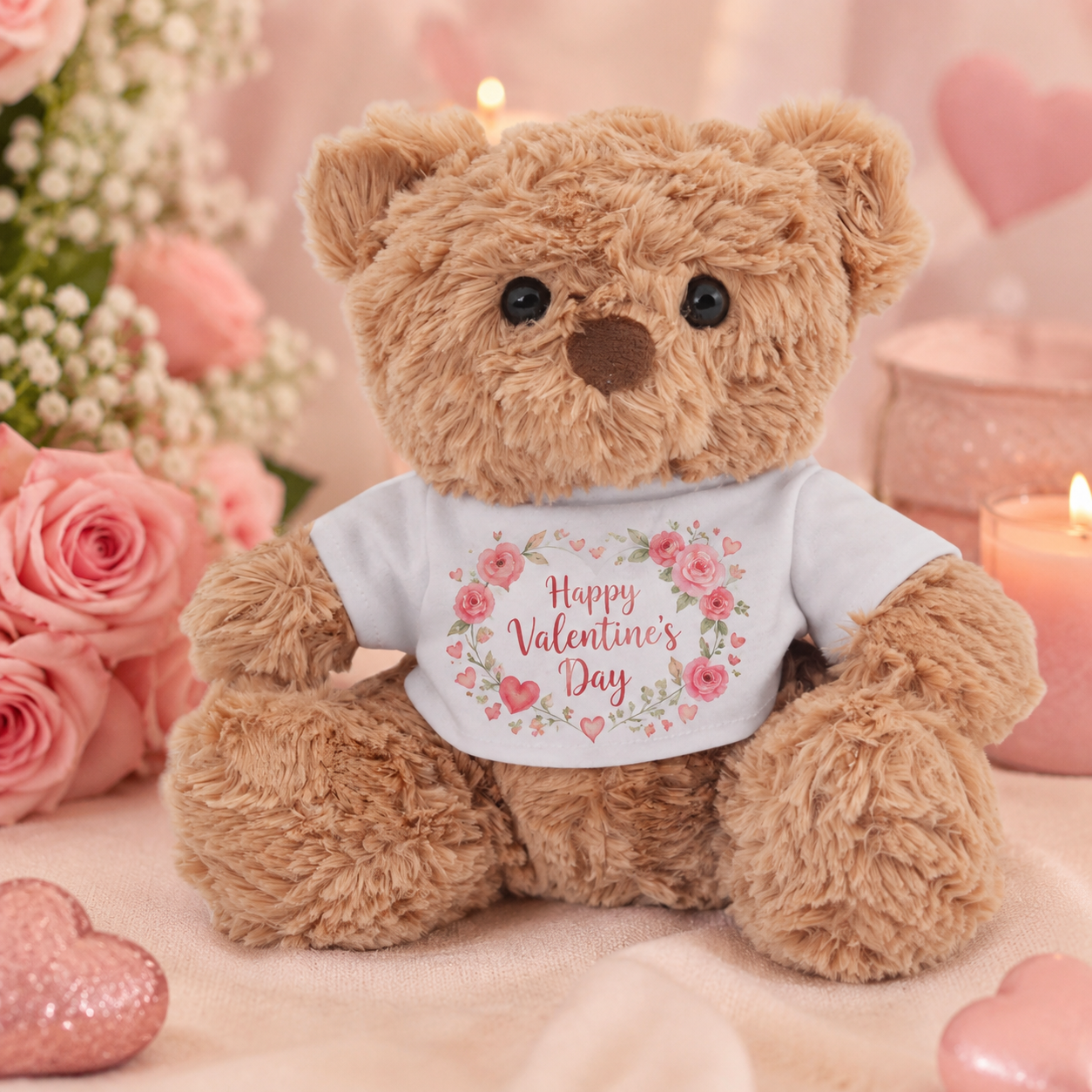 Valentines Day Teddy Bear Plush 20cm